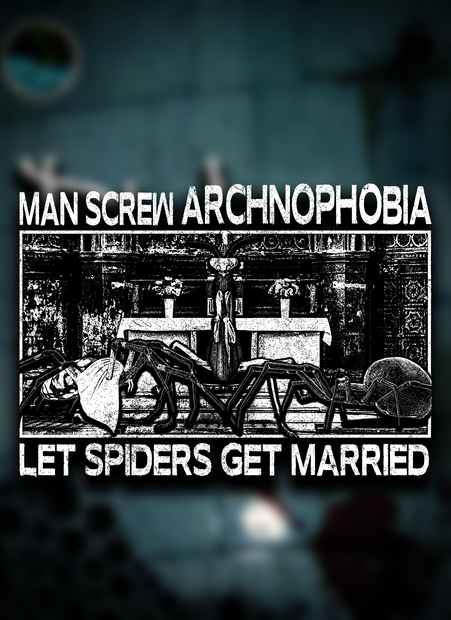 Arachnophobia- tee