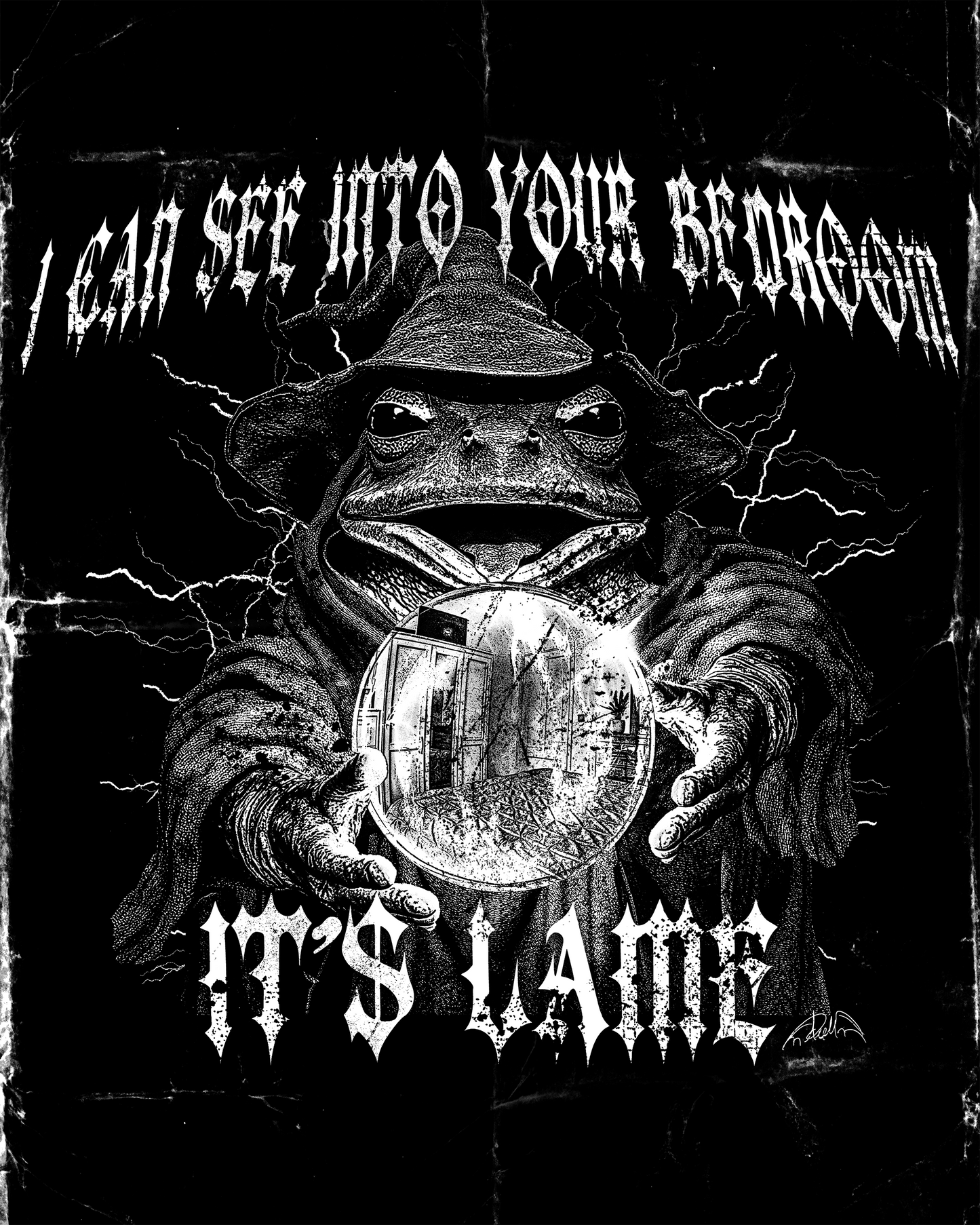 Wizard Frog- Tote Bag