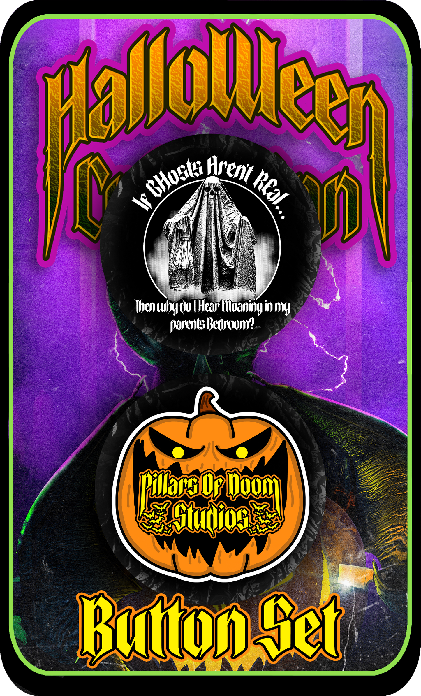 Halloween Button Set