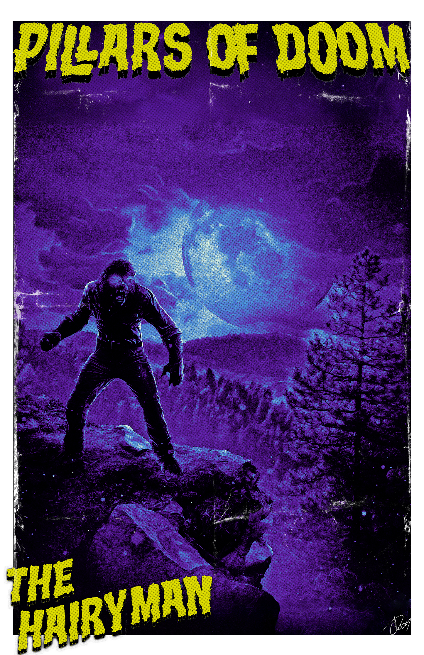 Hairy Man- Poster