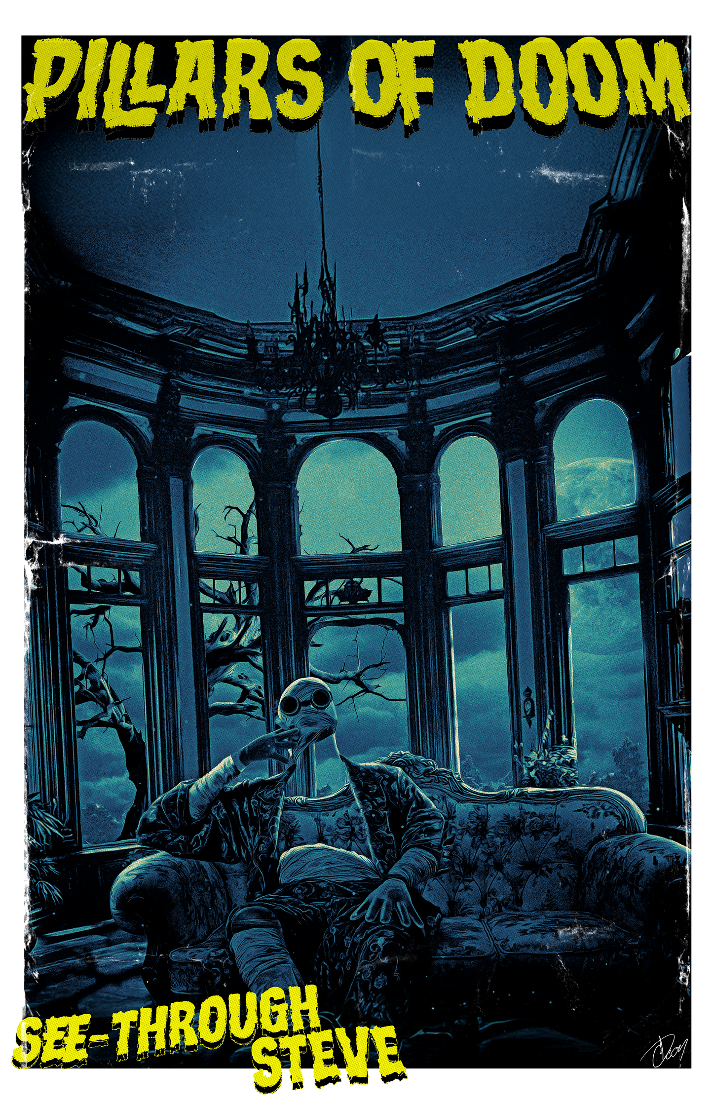 See-Through Steve- Poster