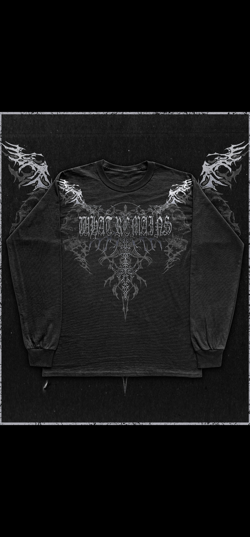 What Remains- Long Sleeve Mockup