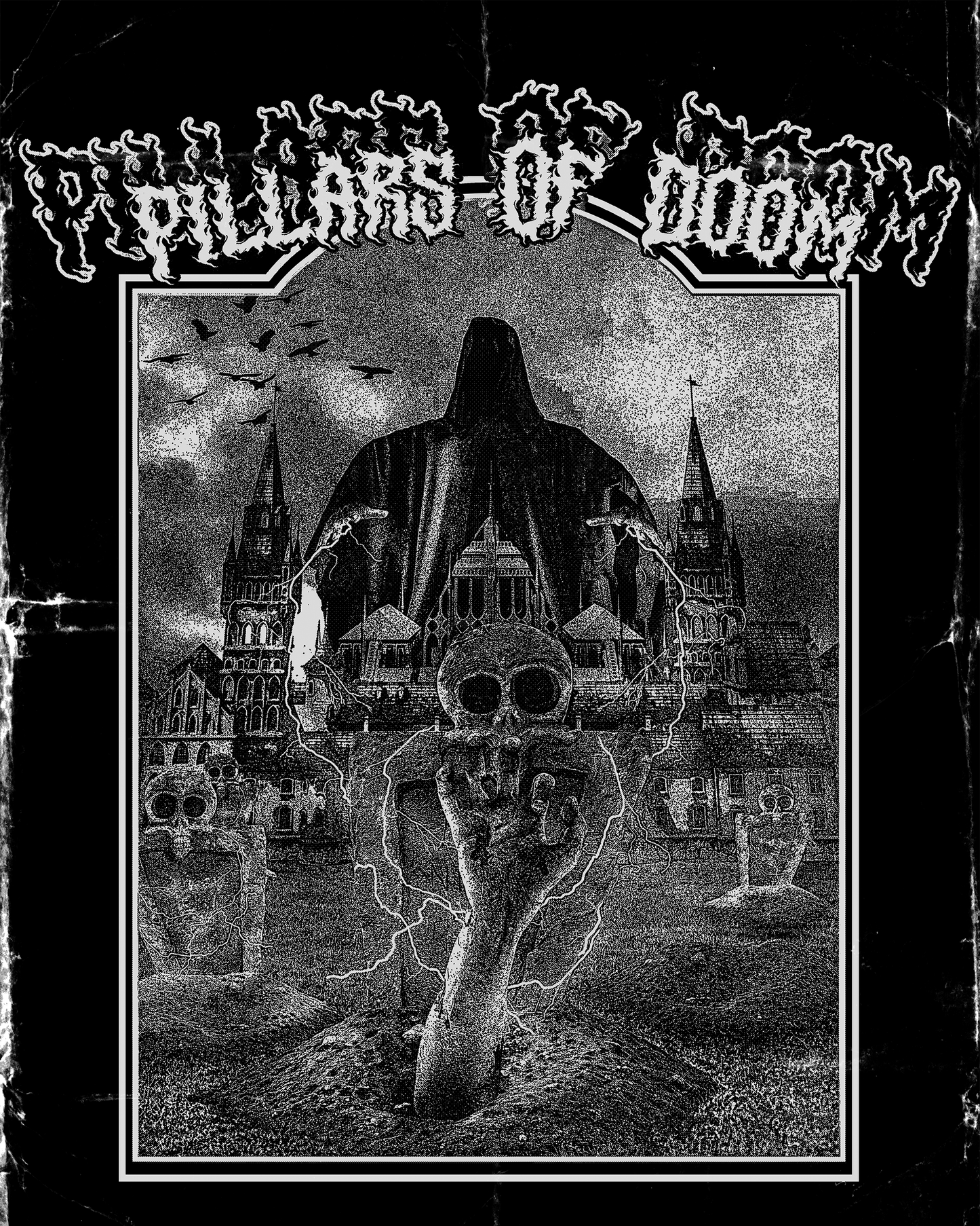 Pillars Of Doom- Resurrected Tee