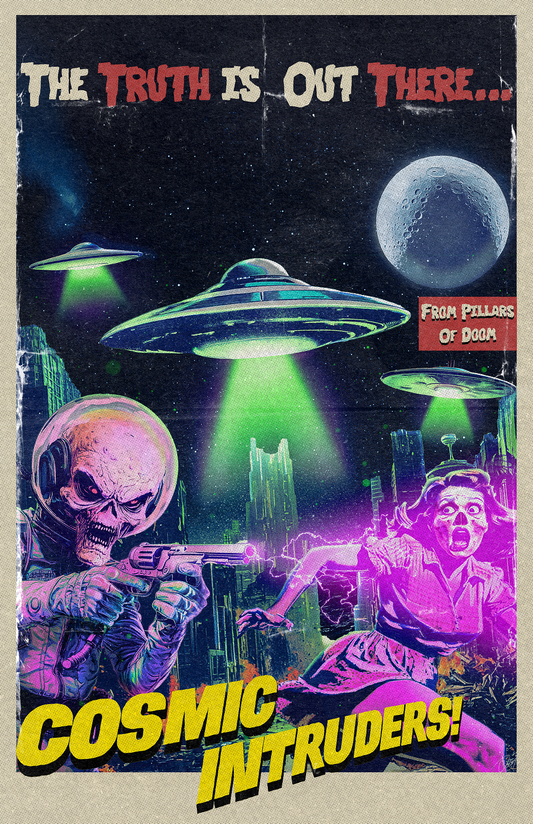 Cosmic Intruders Poster