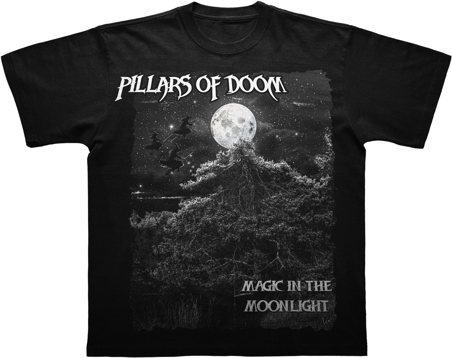 Pillars Of Doom- Magic In The Moon Light Tee