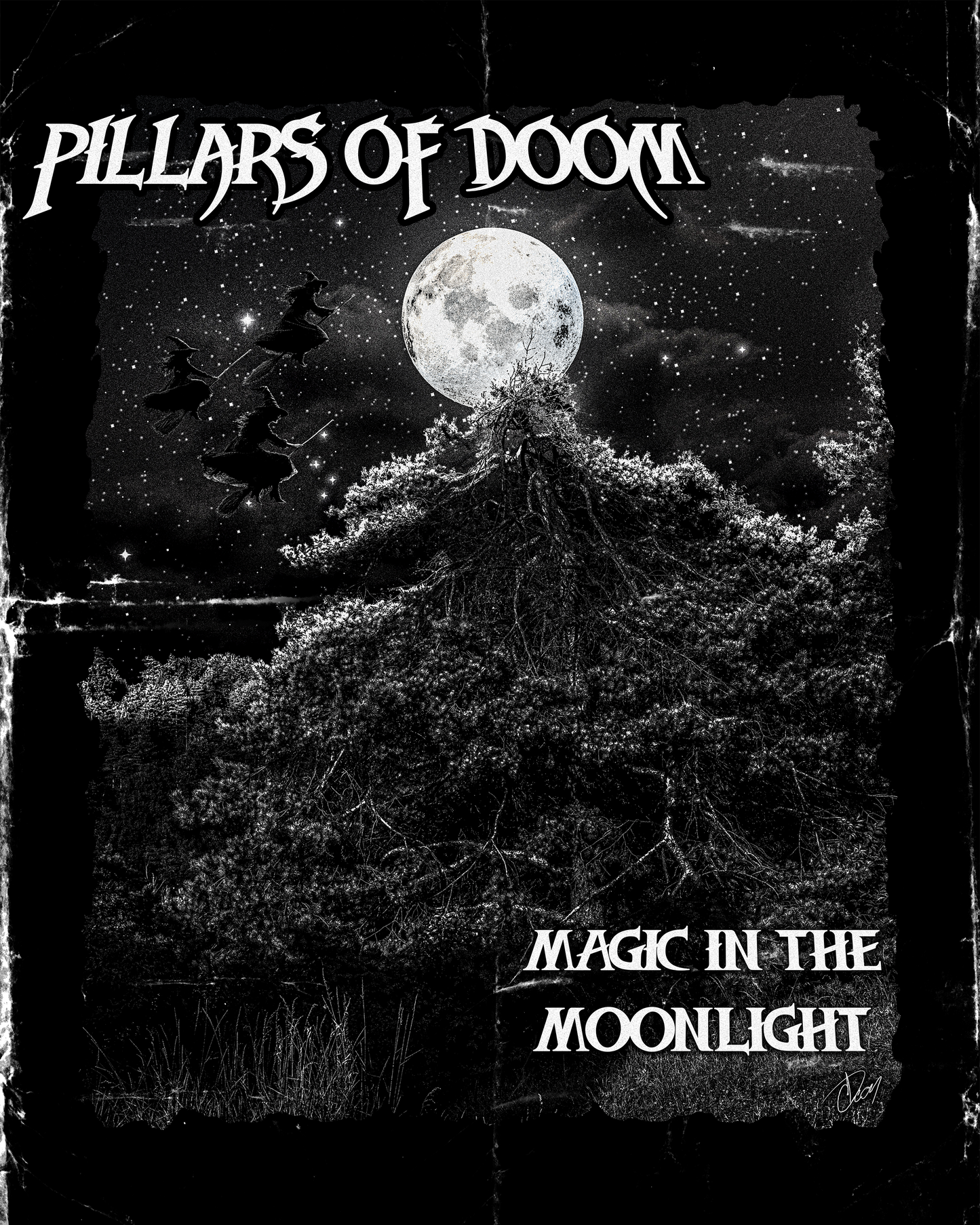 Pillars Of Doom- Magic In The Moon Light Tee